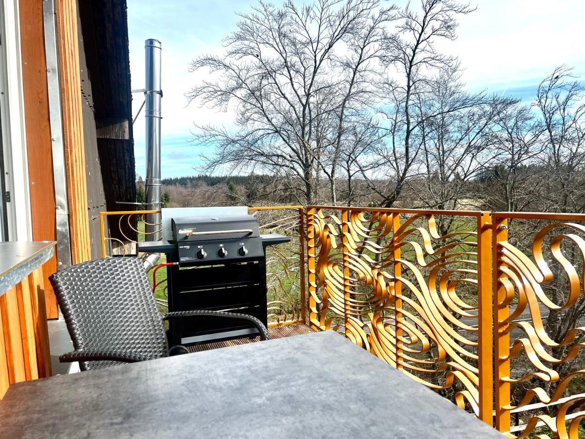 Hof Vierzehnender Im Hohen Venn - 70Qm Maisonette - 2 Schlafzimmer - Wohnkueche - Balkon Mit Grill - Monschau - Eifel - Hunde Willkommen - Islandpferde Esterno foto