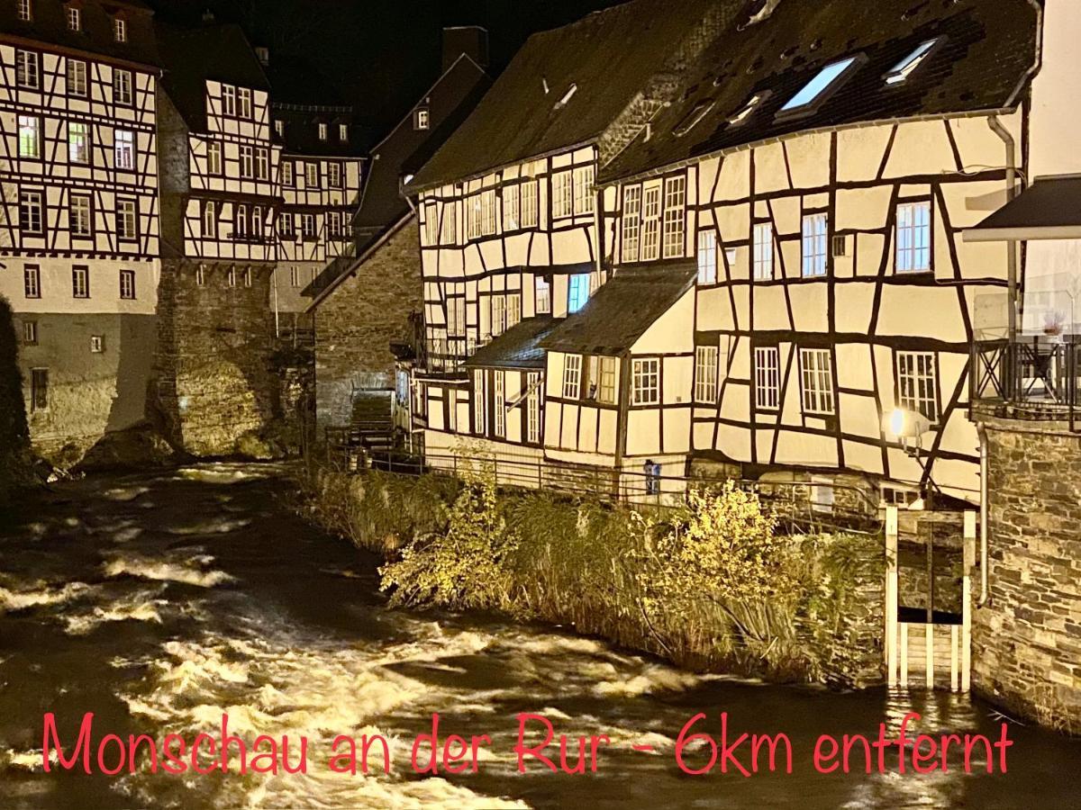 Hof Vierzehnender Im Hohen Venn - 70Qm Maisonette - 2 Schlafzimmer - Wohnkueche - Balkon Mit Grill - Monschau - Eifel - Hunde Willkommen - Islandpferde Esterno foto