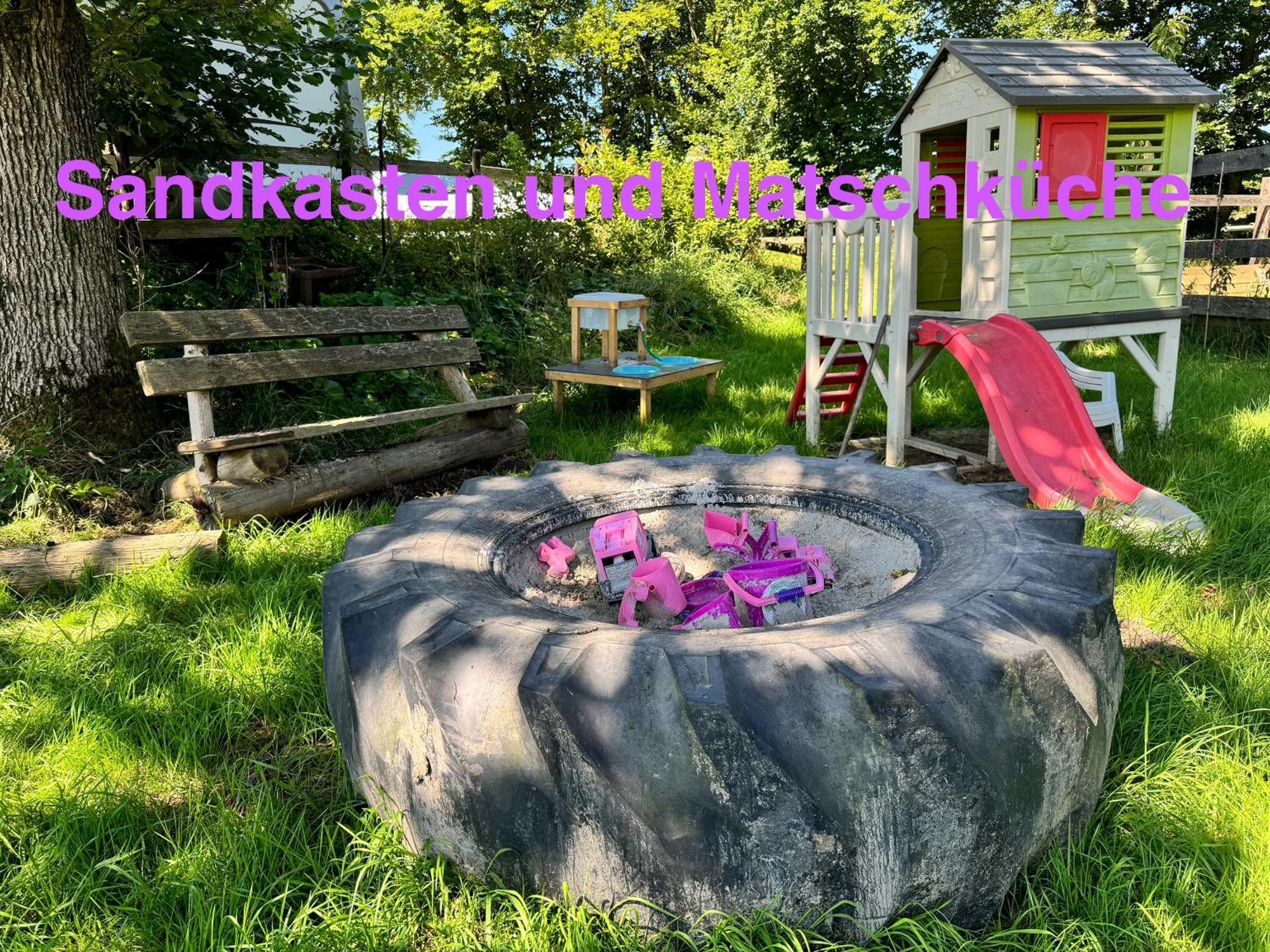 Hof Vierzehnender Im Hohen Venn - 70Qm Maisonette - 2 Schlafzimmer - Wohnkueche - Balkon Mit Grill - Monschau - Eifel - Hunde Willkommen - Islandpferde Esterno foto