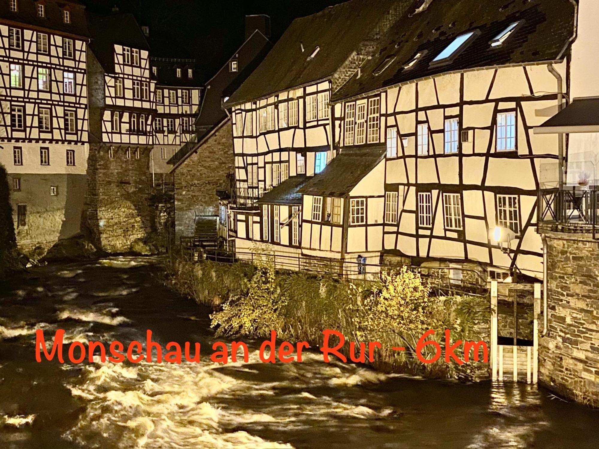 Hof Vierzehnender Im Hohen Venn - 70Qm Maisonette - 2 Schlafzimmer - Wohnkueche - Balkon Mit Grill - Monschau - Eifel - Hunde Willkommen - Islandpferde Esterno foto